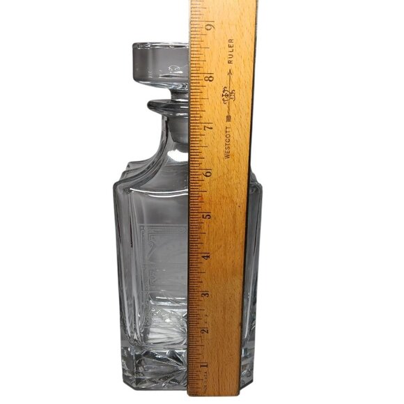 Gift for the name Keith Name Swanky Badger Liquor Decanter Clear Glass 8.5" - Picture 2 of 10